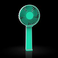Portable USB Desk Fan with Phone Holder 3-Speed Quiet Mini Table Fan for Office Bedroom Black rožinė