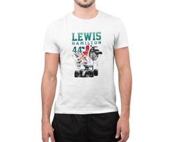 Funny Lewis Hamilton 44 Unisex Tumblr Racing Racer Novelty Top T-Shirt 3XL