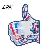 Fan Support Gloves 1 Pc Giant EVA Foam Hand Glove for Sports Events, Friction-resistant Ink Soccer Cheerleading Props Concerts, Games, Team A