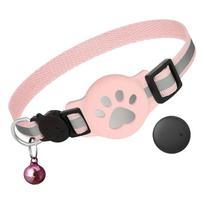 Cat Tracker Collar for iOS & Android Waterproof Pet Tracker Tracking Solution Smart Collar for Pets Cat Anti-Lost Device