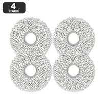Washable Reusable Microfiber Mop Cloth For Roborock For Qrevo QV 35A QV 35S For Saros 10R For Qrevo MaxV Edge Pro Plus Master