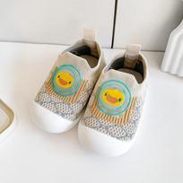 Spring/Summer Non-Slip Baby Walker Socks - Soft Sole Indoor Shoes for 1-Year-Old Boys & Girls 19