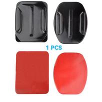 Helmet Adhesive Sticky Mounts Flat Curved Mount for Gopro 12 11 10 9 8 7 6 Insta360 X3 X4 DJI Osmo 3 4 Action Camera Accessories Universal