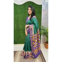 NEW LAUNCH – Designer Freehand Dola Doby Saree Collection