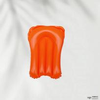 PVC trigubo vandens nusileidimo kalnelis vaikams ir tėvams - Lauko vejos purkštuvas Banglenčių pramoga orange