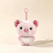 15cm Super Cute Animal Plush Pendant Mouse Fox Monkey Elephant Pig Rabbit Plush Doll Keychain Companion Doll Child Gift