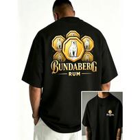 Men's Bundaberg Rum T-Shirt - Streetwear Crew Neck Tee with Iconic Polar Bear Print, Soft Comfort Fit, Suitable for Casual Daily Wear 2XL juoda
