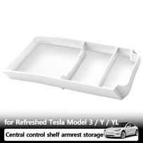 For Tesla's Updated Central Control Rack For Model 3/Y/YL Storage Box Armrest Box Storage Box Accessories
