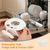 Practical-For Kitchenaid For Kitchen Aid 4.5-5 Qt Tilt-Head Stand Mixer Bowl Cover With Silicone Splash Guard Foldable Measuring balta
