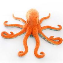 Creative Simulation Octopus Underwater Gift Children Stuffed Plush Toy For Kid Birthday Gift 50cm