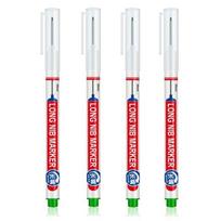 20mm Waterproof Long Nib Head Markers Deep Hole Marker Pen for Metal Carpenter White/Red/Black/Blue/Green Ink Woodworking Tools