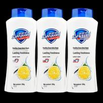 Safeguard Healthy Cleansing Lemon Shower Gel (3x360g)