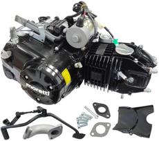Moretti Engine Horizontal 157Fmj, 150Cc 4T, 4-Speed Manual, Black, With Starter