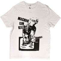 Machine Gun Kelly Unisex TShirt Tv Warp (Small) S