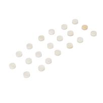 20Pcs Guitar Position Marker Inlay Fingerboard Dots Fret Board Marking Dot White for Instrument