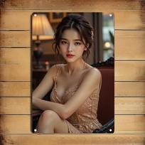 Metal Sign Restaurant Bar Promotion Wall Decor Waterproof Funny Home Art 20x30cm（7.8x11.8inch）