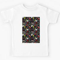 Rock Music Guitars And Lightnings Kids T-Shirt 160