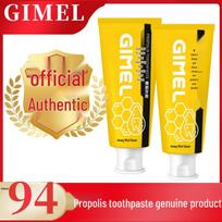 GIMEL Propolis Whitening Toothpaste - Removes Yellowing & Freshens Breath, Official Live Broadcast Room and Specialty Store