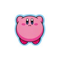 SK Japan Kirby Puffy Badge Kirby Hovering