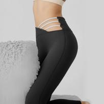 Women's Slimming Quick-Dry Yoga Pants - High-End Spandex Comfort Large juoda