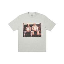 Palace Dude T-Shirt Grey Marl Unisex Tops P19TS015 M
