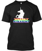 Totally Straight Unisex T-Shirt S