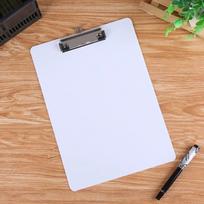 Rašymo bloknotas A4 Rašymo planšetė su žemo profilio auksiniu spaustuku Rašymo planšetė A4 Popieriaus organizatorius Rašymo bloknotas Dokumentų aplankas balta
