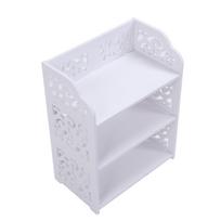 3 pakopų baltas tuščiaviduris batų stovas, laikymo organizatorius, lentyna 60cm balta