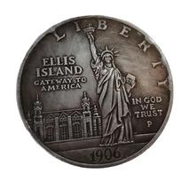 1906 Amerikos Laisvės statula 1 dolerio Žibintininko moneta Proginė moneta KTY
