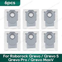 Suderinamas su Roborock S8 MaxV Ultra, P10 A7400RR, Q Revo, Qrevo Pro / S / MaxV / Plus / Curv, Qrevo Master, P10 Pro dulkių maišeliu