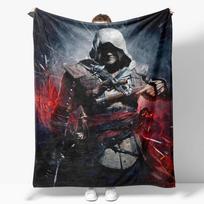 Assassins Blankets Soft Warm Flannel Creeds Throw Blanket Bedding for Bed Living room Home Sofa 30x40in