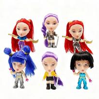 Anime KPop Devil Hunter Doll Vinyl Toy Rumi Mira Zoi Character Vinyl Mask Ornament Toy Birthday Gift Christmas Gifts