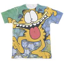 GARFIELD GOOFY FACE Licensed Front Print Men's Graphic Tee Shirt SM-2XL Unisex T-Shirt M yellow