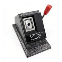 2 × 2 Inches Passports Photo Cutter Handheld Metal Die Punch Tool for Paper,Business Cards,Crafts,DIY Projects Cutting 1