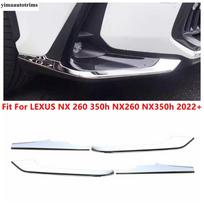 Priekinio buferio kampo apsauginė juostelė Dangtelis Nerūdijančio plieno priedai LEXUS NX 260 350h NX260 NX350h  - 2026