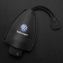 VOLKSWAGEN VW odinis automobilio ženklelis Raktų dėklas Automobilio raktų krepšys Korpusas Raktų pakabukas Volkswagen Santana GTI Rline Polo Golf Passat juoda