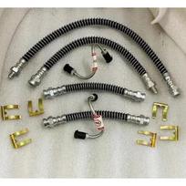 A1460-K Brake Hose Kit BIG Fits Willys MB GPW CJ2A CJ3A CJ3B M38 M38A1 jeep