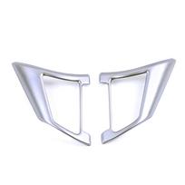For Nissan Leaf 2018 2020 Car Steering Wheel Switch Button Sequins Cover Interior Decorate Trim Accessory Matte Silver Sticker