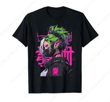 Anime Unisexga Cyberpunk Aesthetic Techwear Harajuku TShirt Sport Leisure Tee Funny Graphic Clothing Gifts Short Sleeve Leisure S