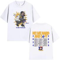 Billie Eilish  Hit Me Hard and Soft The Tour Live in 3D Marškinėliai 2026 Vasara Unisex Moteriški Medvilniniai Oversize Marškinėliai Y2K S