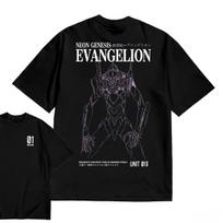 Evangelion Grafinis Vasarinis Unisex Marškinėlis 100% Medvilnė Perdyelis Marškinėlis Unisex Y2k Anime Drabužiai Unisex Trumpomis Rankovėmis S
