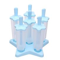 Easy To Fall Off Ice Cream Molds Reusable Ice Lolly Maker Durable Popsicle Mould  Home Kitchen Blue-2