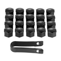 17mm 20Pcs/lot Wheel Lug Bolt Center Nut Covers Caps 321601173A for Skoda octavia a5 a7 1 rapid fabia yeti superb accessories juoda