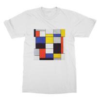 Bauhaus Style T-Shirt, Classic Geometric Design, Unisex Fit S