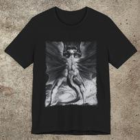 William Blake Red Dragon Shirt: Gothic Occult Art Unisex Tee M