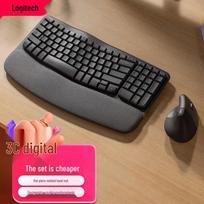 Logitech Wave Combo Wireless Ergonomic Keyboard and Mouse Set