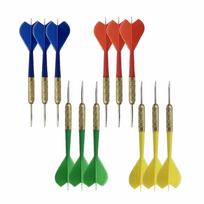Darts Metal Tip Set 12 Aluminum Shaft Metal Dart Set Professional Darts Steel Tip Sets