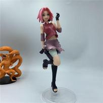 22cm Anime Naruto Shippuden Haruno Sakura Hyuuga Hinata Action Figure Model Toy Collectible Doll Christmas Gift