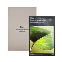 Abib Gummy Sheet Mask Heartleaf Sticker 10 Sheets – Soothing Hydrating Facial Mask Set