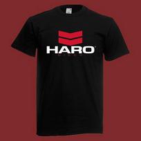 Men's and Women's T-shirts Haro Bikes Bicycle Men's Black Size S-5XL L